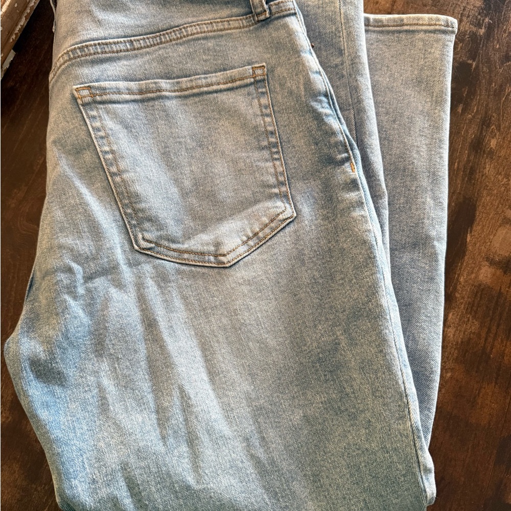 Old Navy Light Blue Straight Jeans